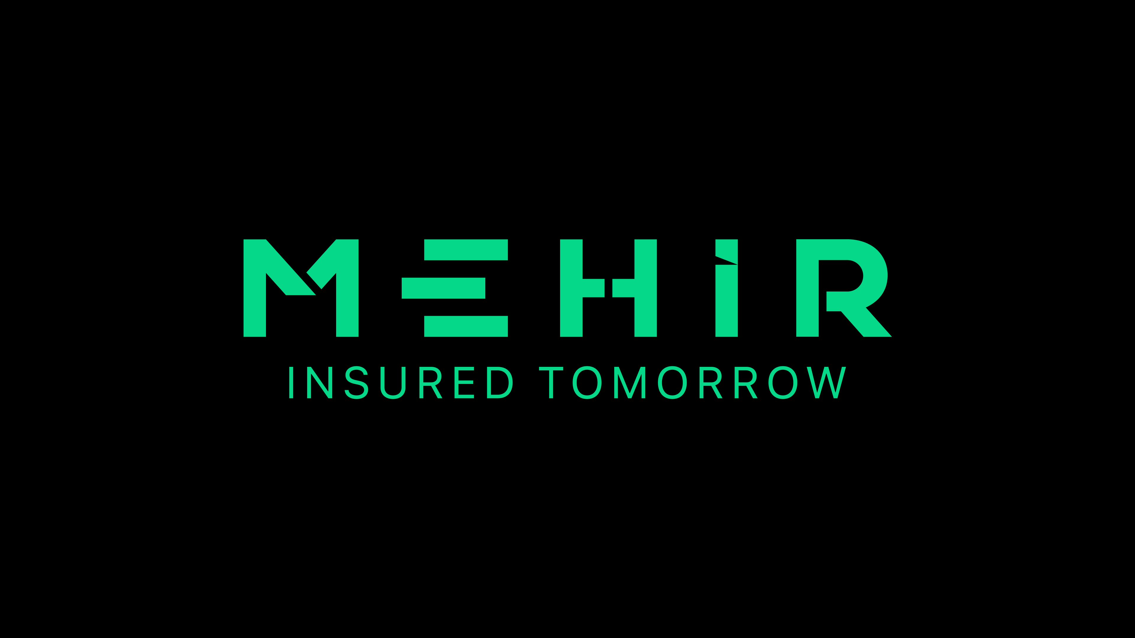 MehirApp Logo - Dark Background